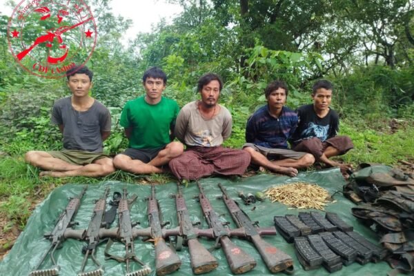 ငဖဲမြို့နယ်မှာ စစ်ကောင်စီတပ်သား ၂၃ ဦးကို လက်နက်ခဲယမ်းတွေနဲ့အတူ ထပ်မံဖမ်းဆီးရမိကြောင်း CDF-Asho ထုတ်ပြန်